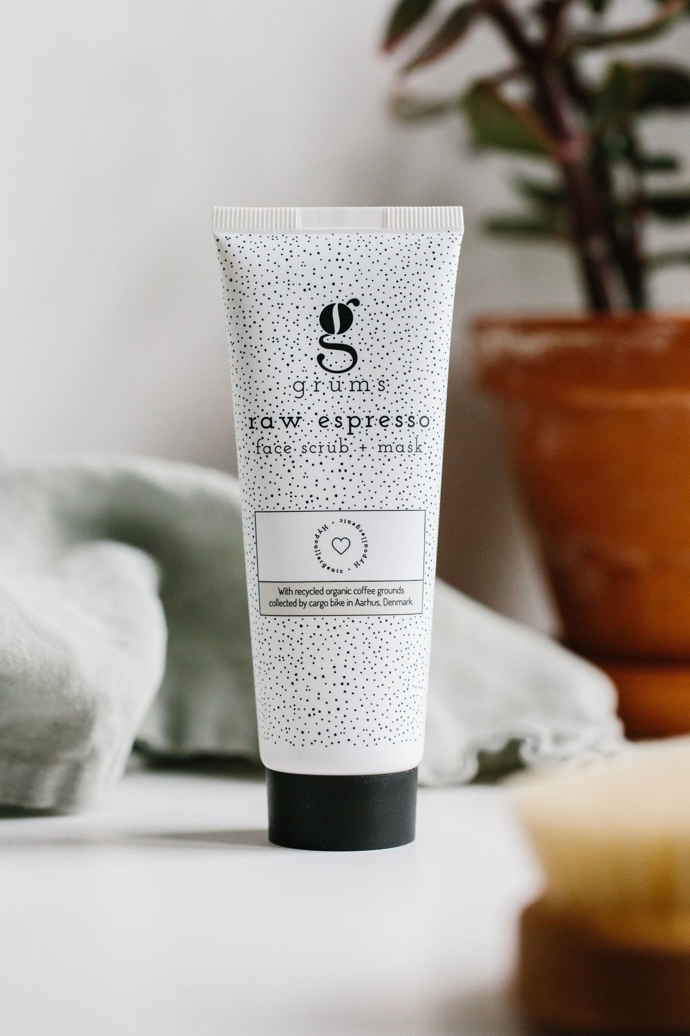 raw espresso face scrub + mask - NIMO SKIN
