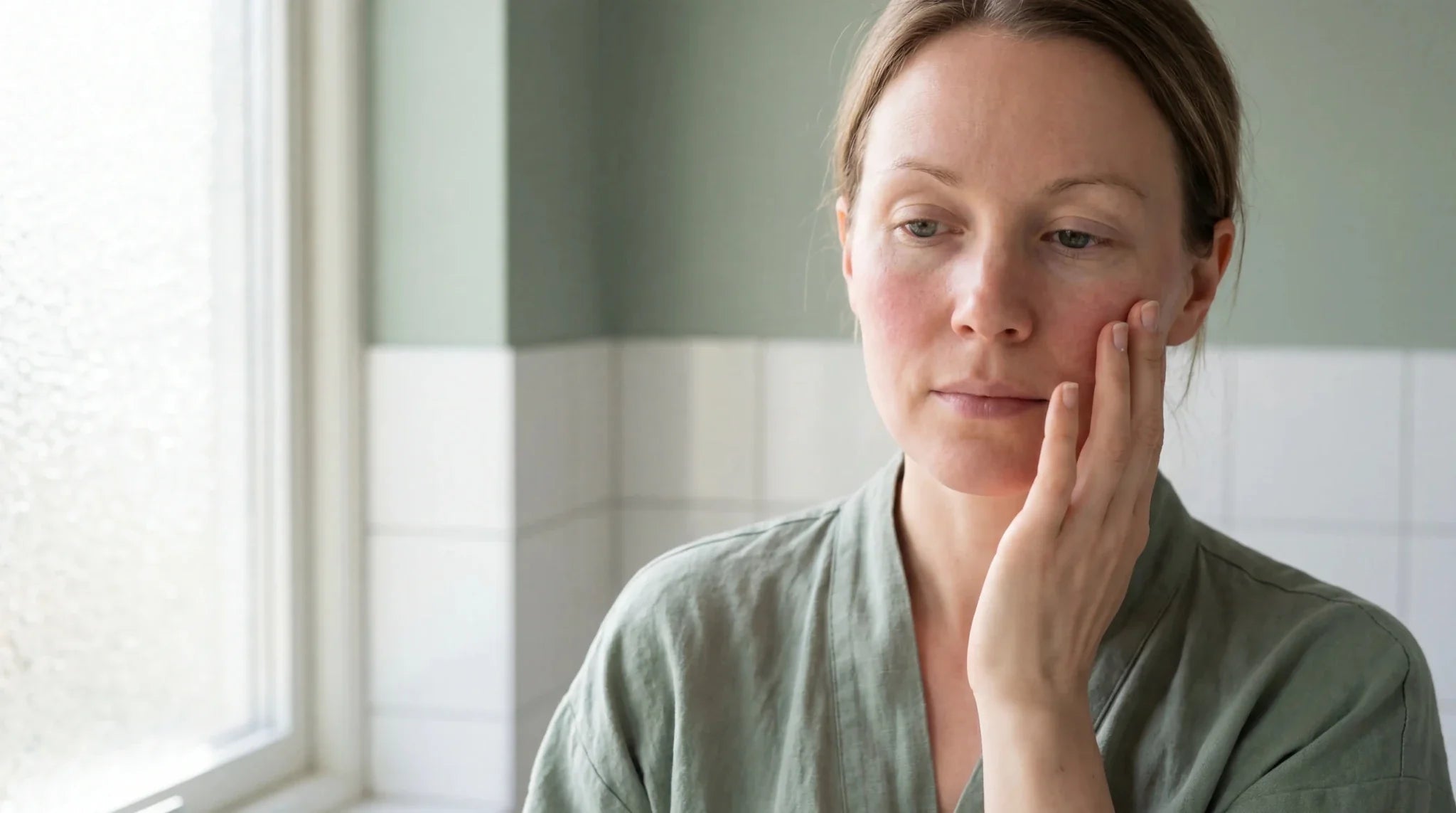 Sådan beskytter du din rosacea-hud mod sol - NIMO SKIN