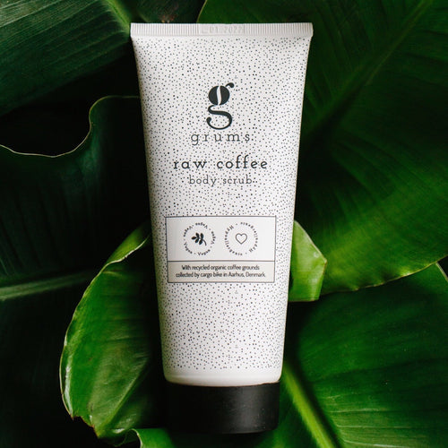 grums raw coffee body scrub - NIMO SKIN