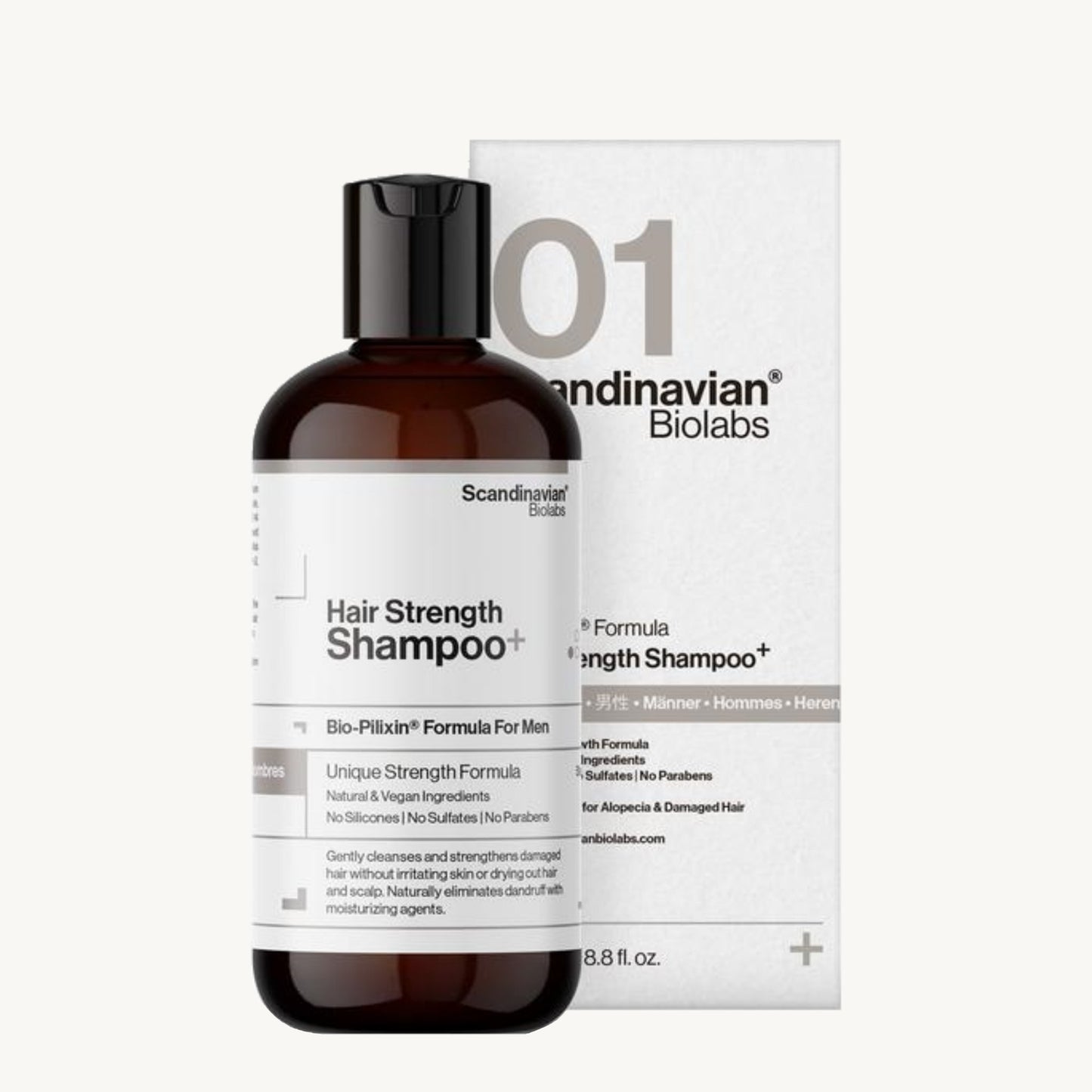 Hair Strength Shampoo | Mænd - NIMO SKIN